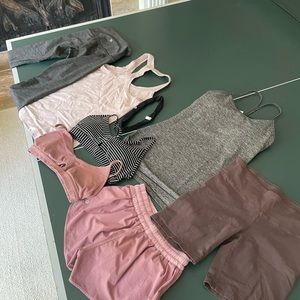 Womens Lululemon Bundle + TNA shorts